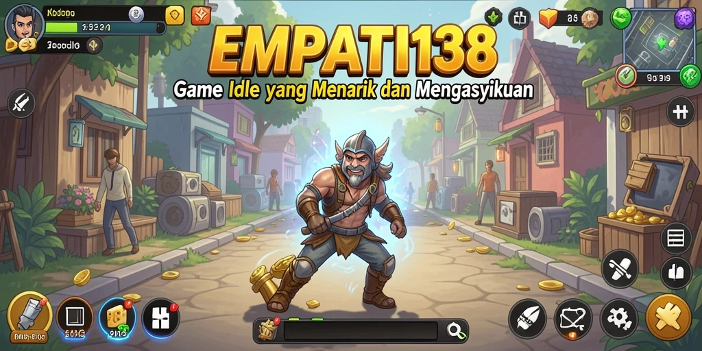 Tampilan gameplay Idle yang menarik dan memikat di EMPATI138.
