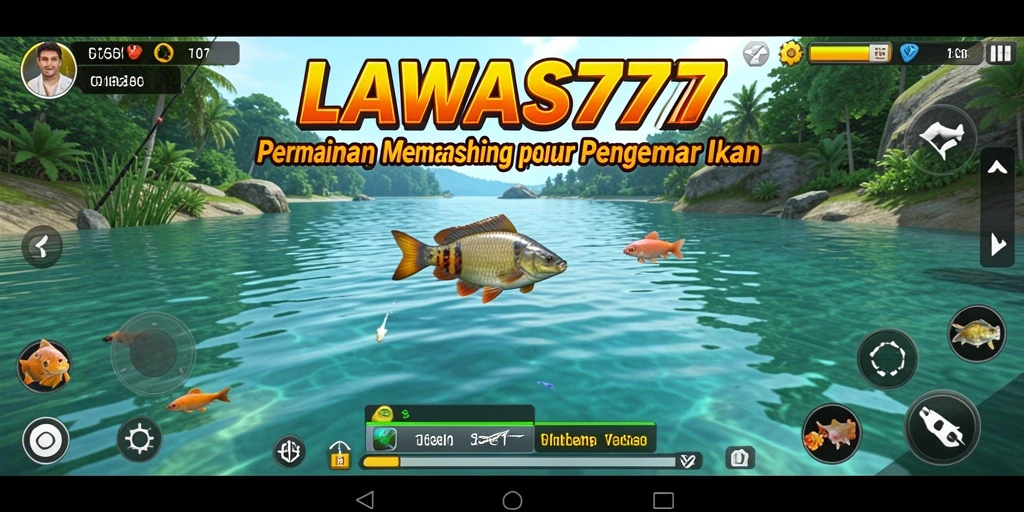 Tampilan gameplay LAWAS777 dengan aksi memancing yang menarik.