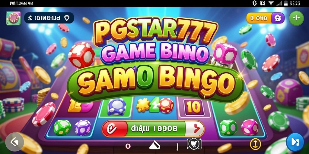 Tampilan screenshot PGSTAR777 dengan gameplay Bingo yang seru.