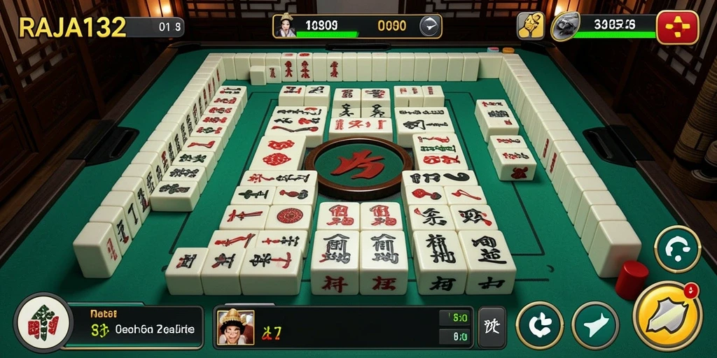Tampak luar biasa, menunjukkan gameplay Mahjong yang seru dan menantang.