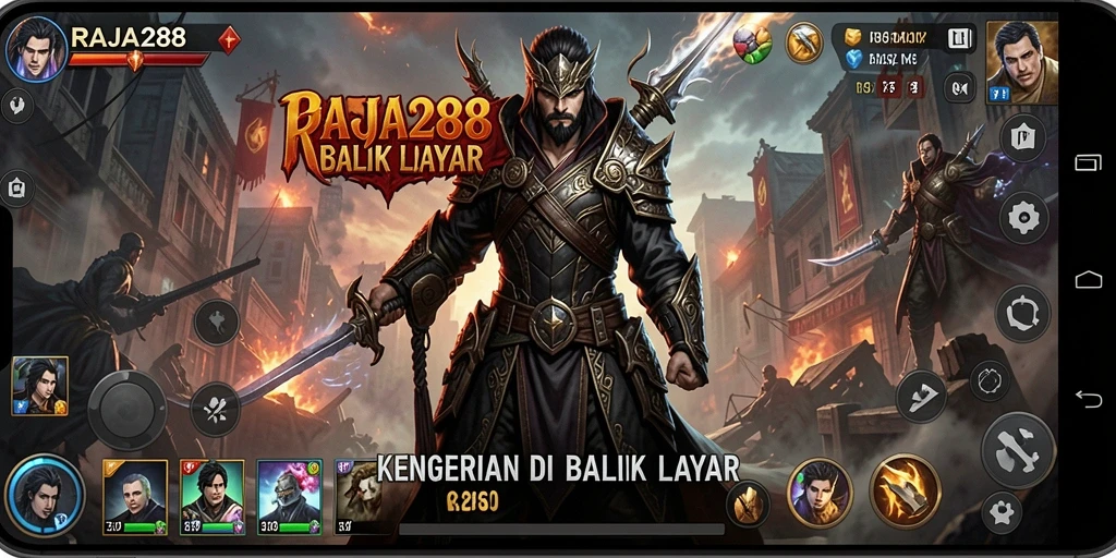 Screenshot gameplay RAJA288 menampilkan nuansa Horror yang kental.