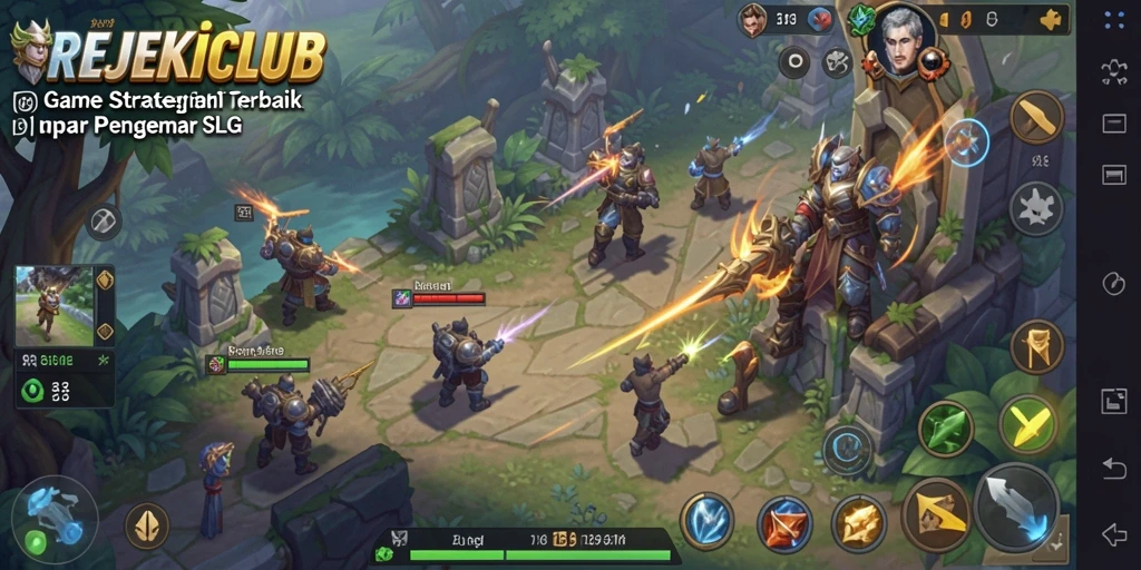 Tampilan gameplay seru dan menantang di REJEKICLUB.