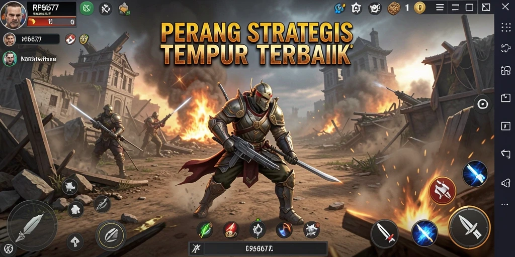 Tampak seru saat pemain beraksi dalam RP6677.