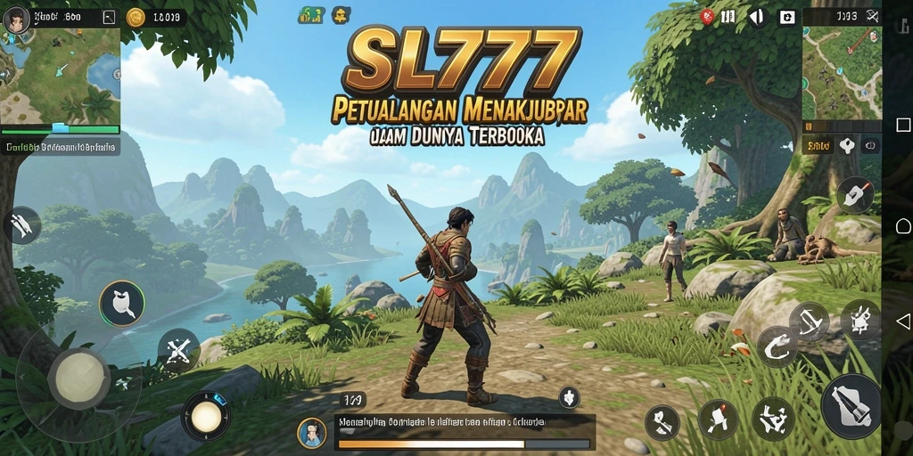Tampilan menarik dari gameplay <strong>SL777</strong> dalam dunia terbuka yang luas.