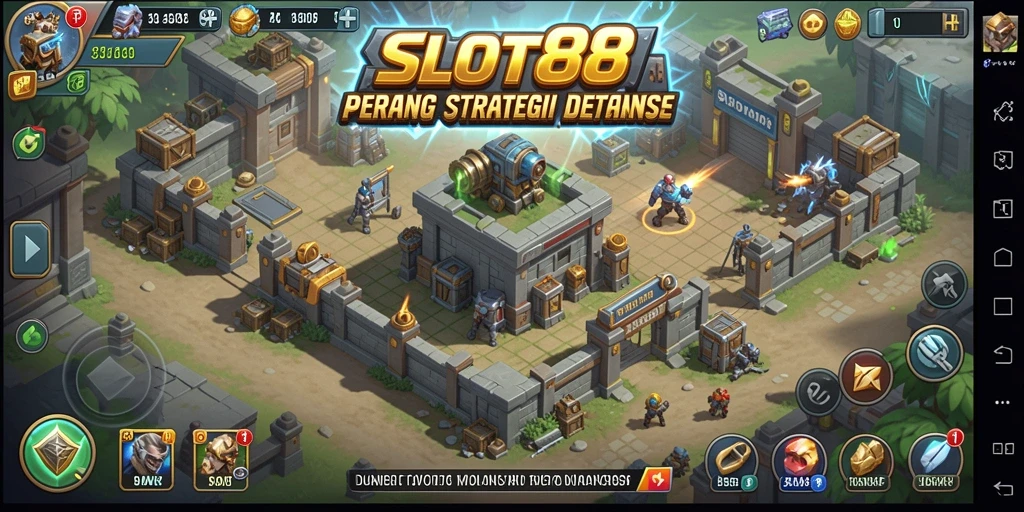 Gameplay SLOT88 yang menegangkan di Tower Defense.